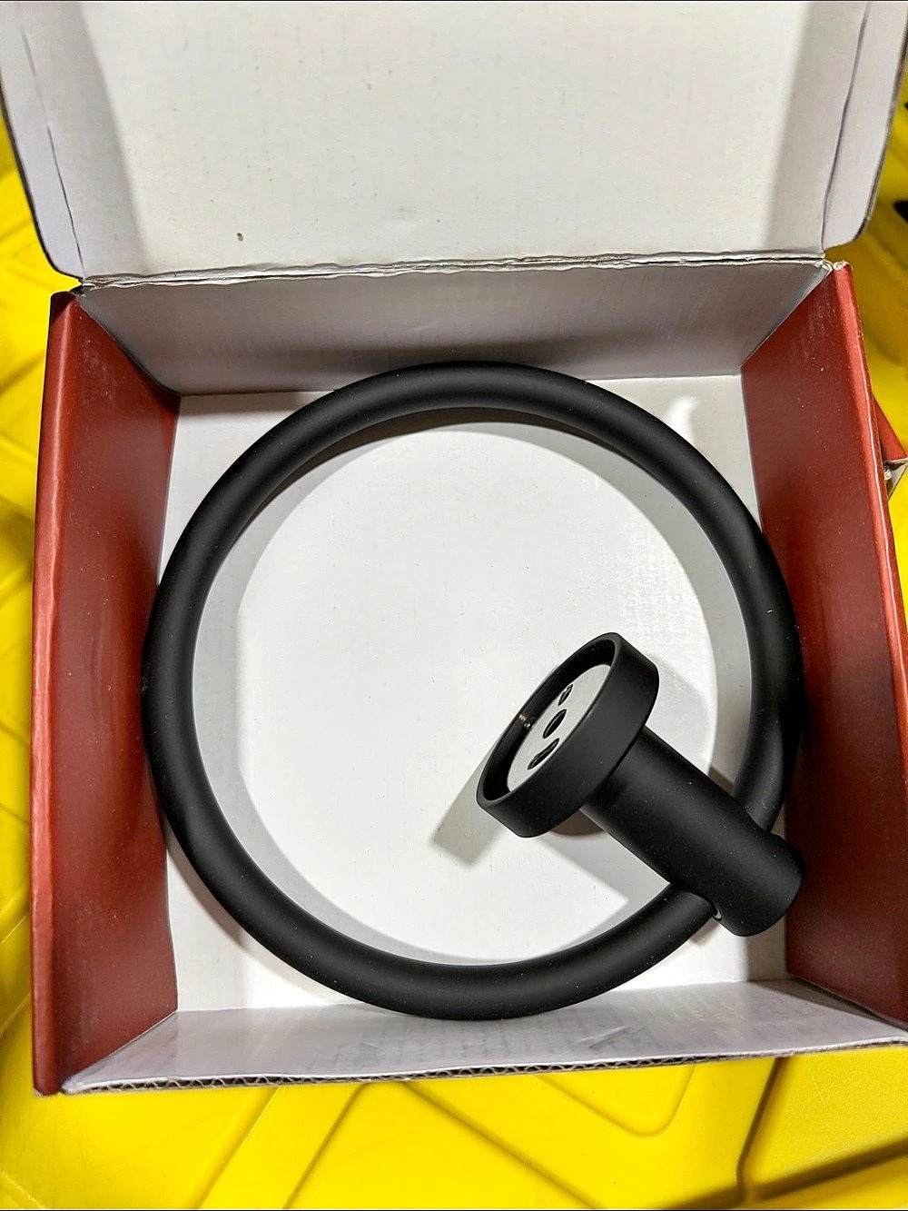(25) MARMOLUX Matte Black Towel Ring Black